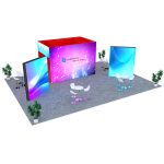 30x30 Booth Rental – Package 1105