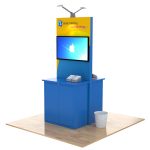 Trade Show Counter Rental - Package C019