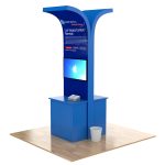 Trade Show Counter Rental - Package C021