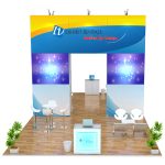 20x40 Booth Rental - Package 626