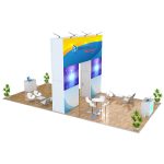 20x40 Booth Rental - Package 626