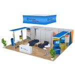 30x30 Booth Rental - Package 1106