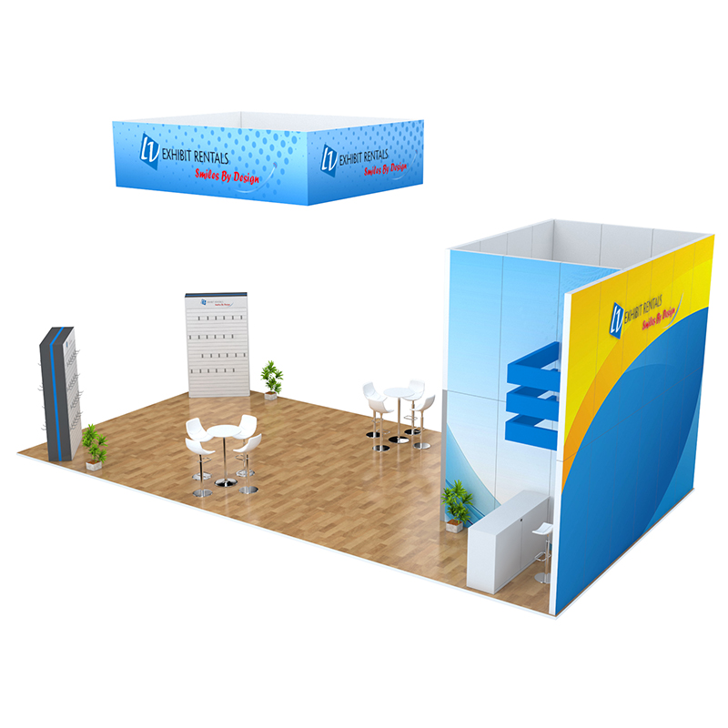 20x40 Booth Rental - Package 625