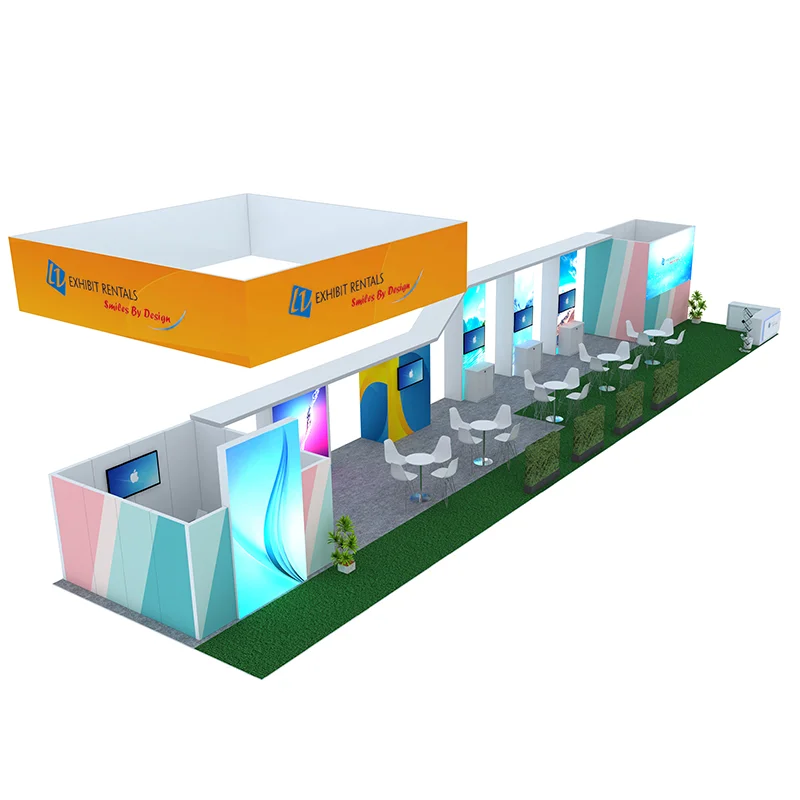 20×100 Booth Rental – Package 001