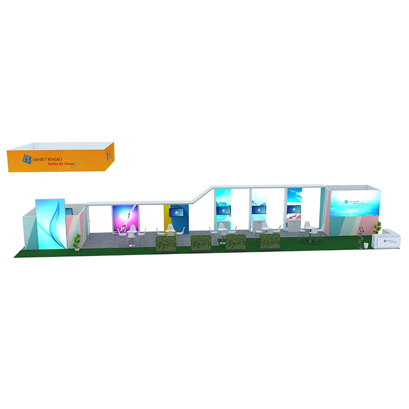 20x70 Booth Rental - Package 002