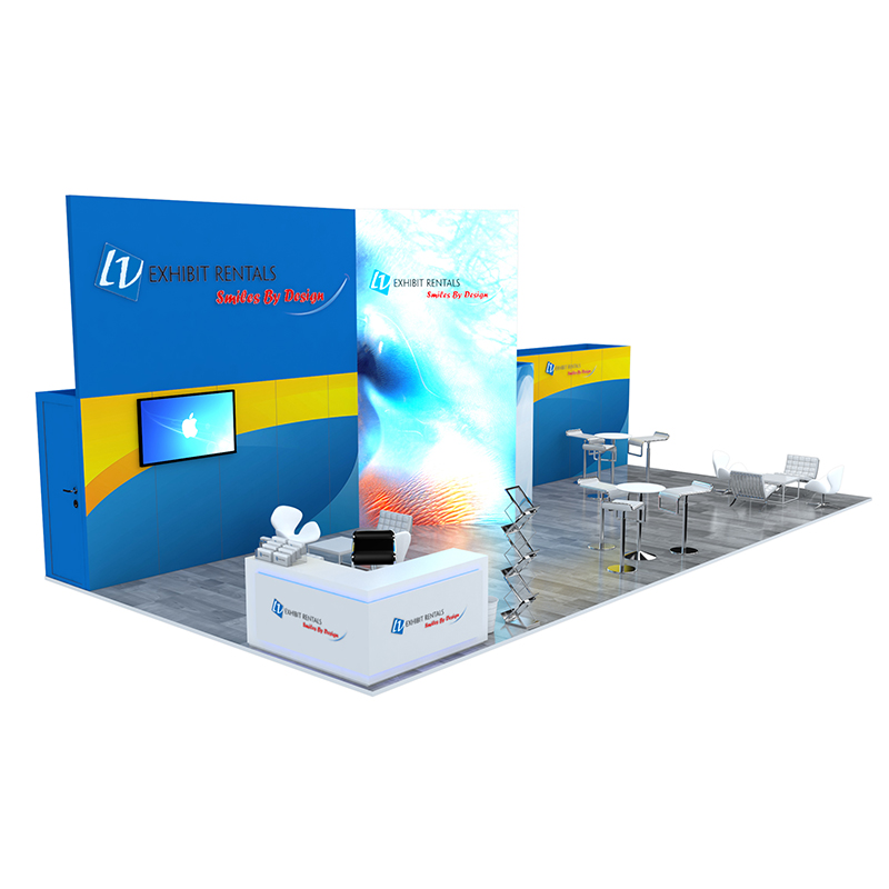 20x40 Booth Rental - Package 627