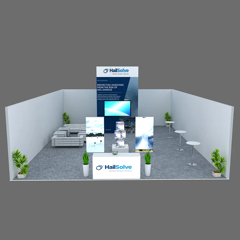 40×40 Booth Rental – Package 1603