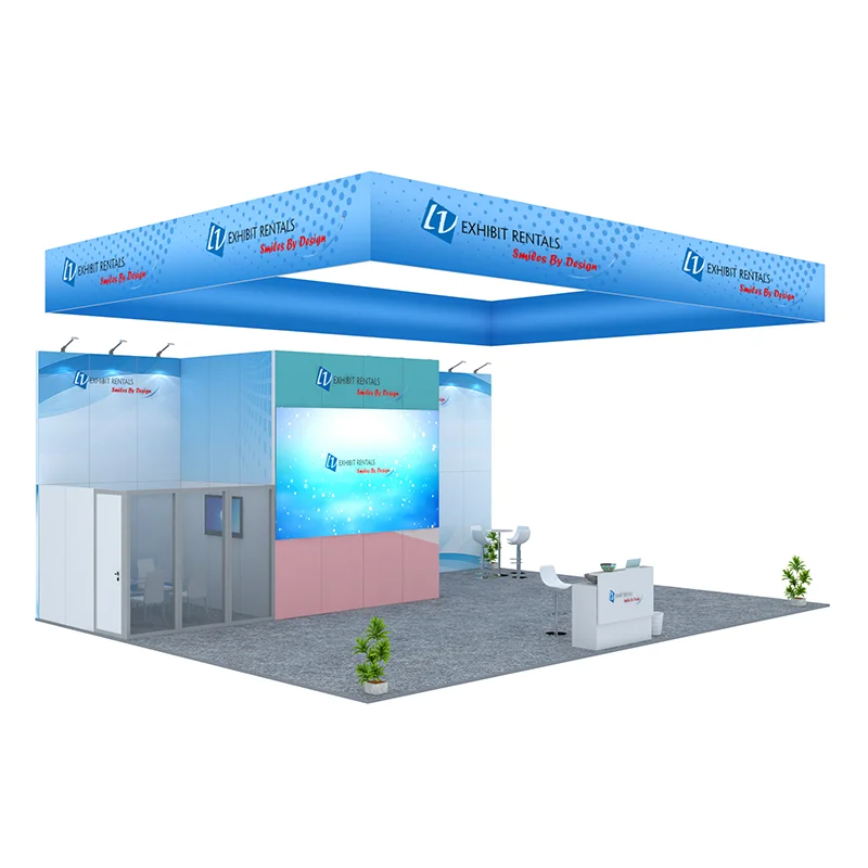 40×40 Booth Rental – Package 1604