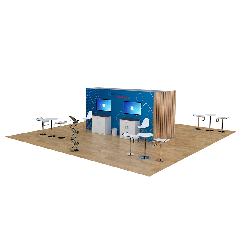 30x30 Booth Rental - Package 1112