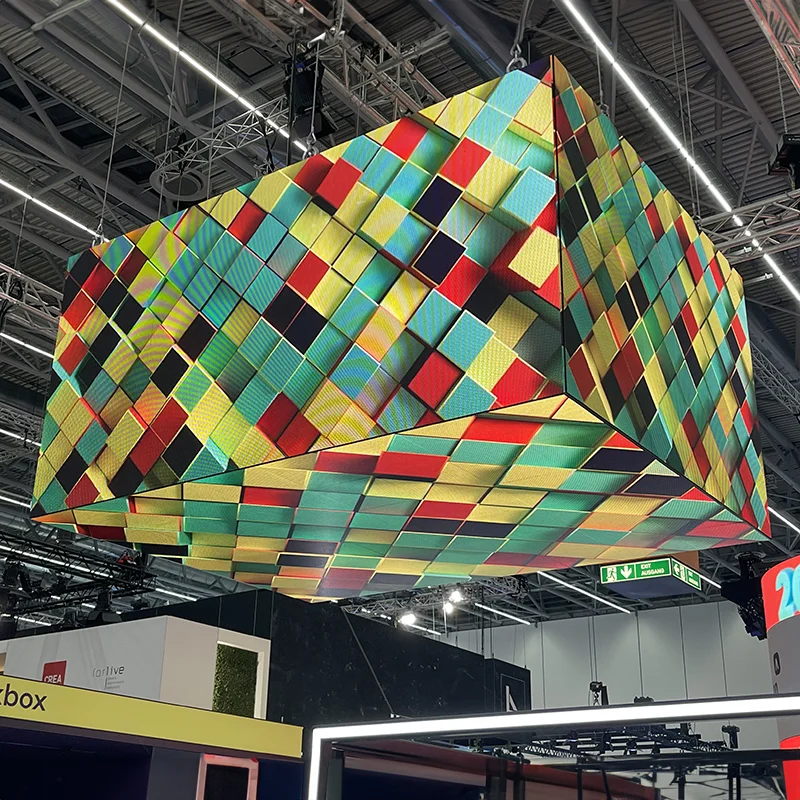 The Digital Dreamcatcher, led hanging sign