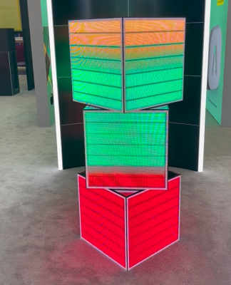 Tesseract 2.5 Plus H-55 led cube Tiles