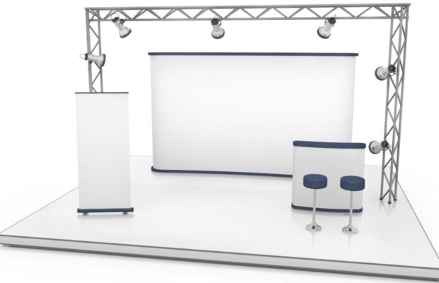 Empty Video Wall Design Layout