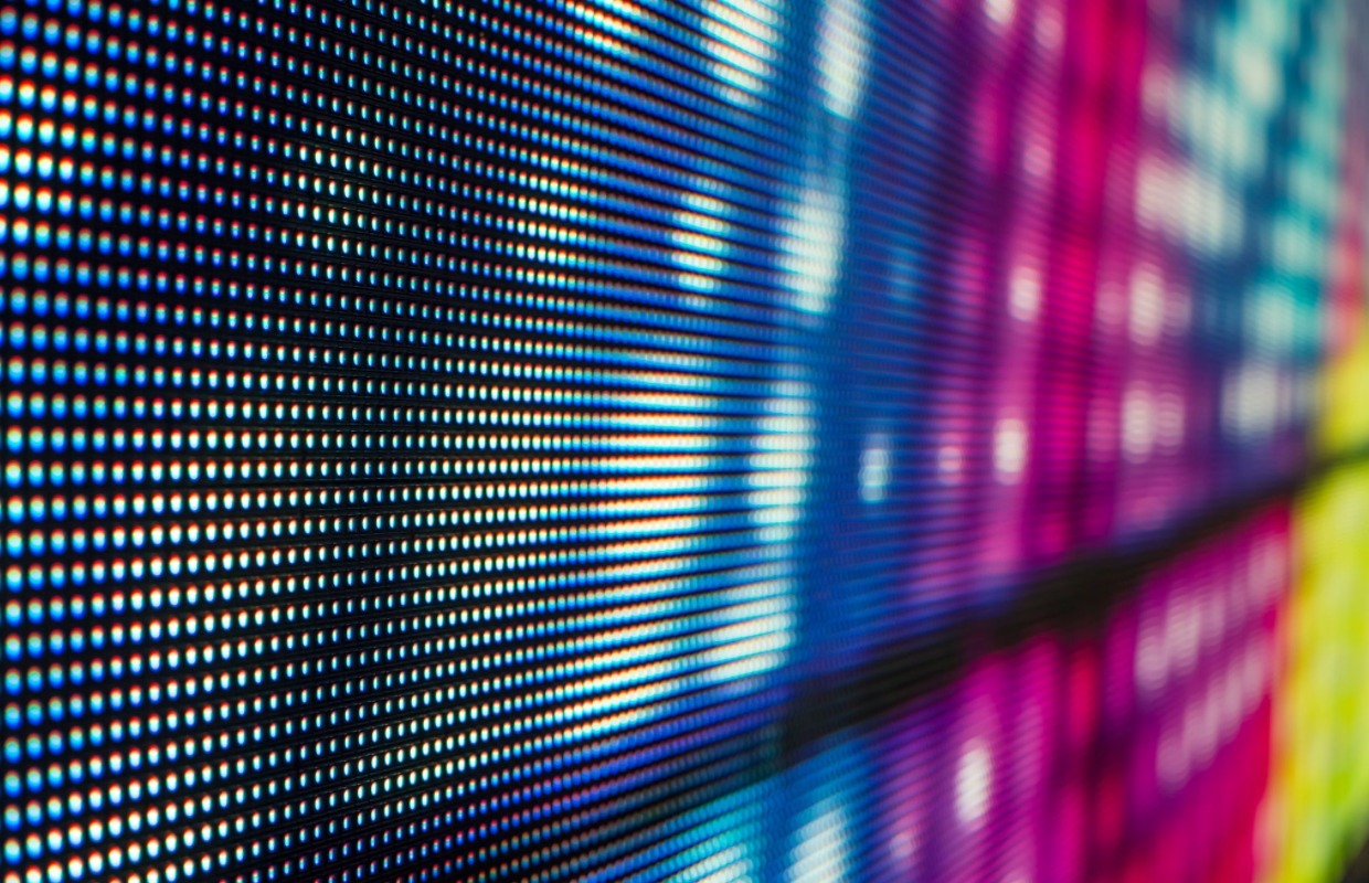 Seamlessly Operated Video Wall Closeup