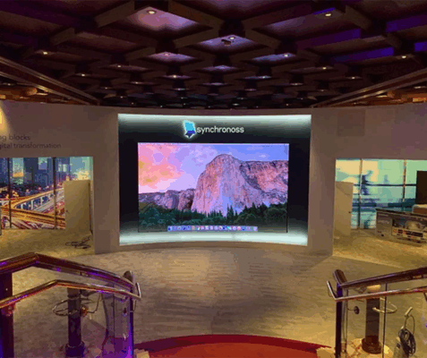 exhibition led video wall