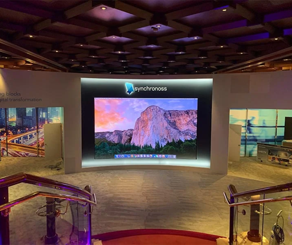 exhibition led video wall
