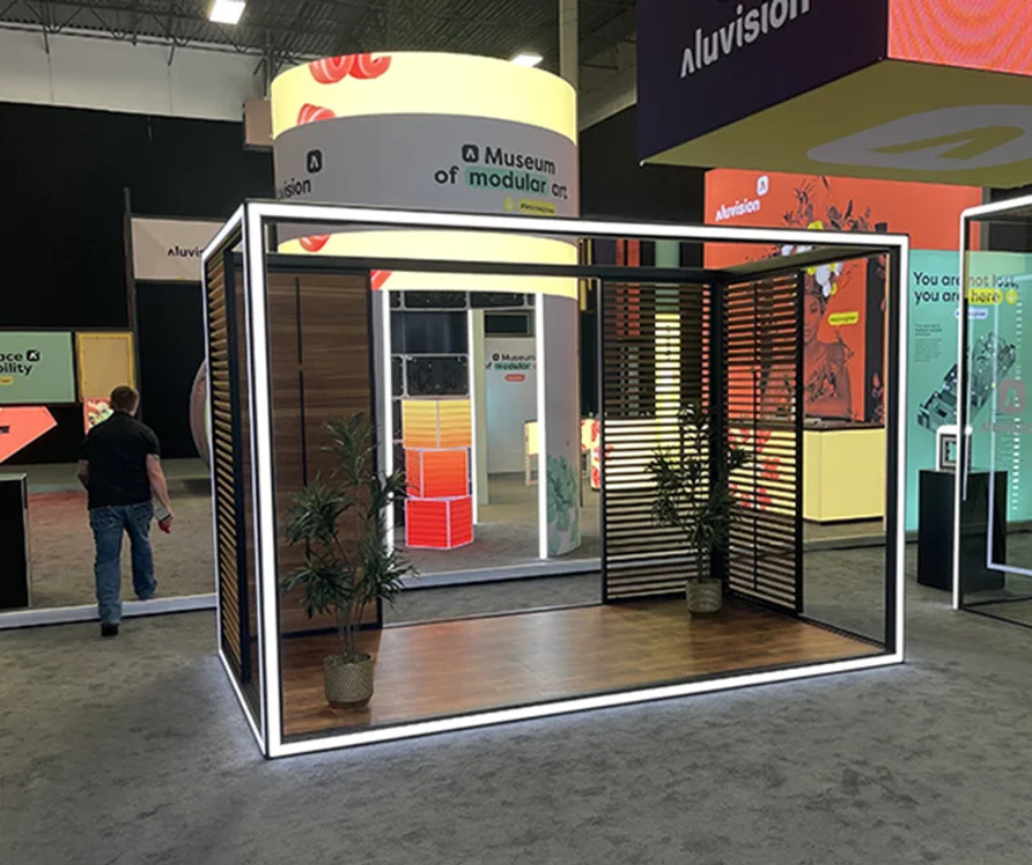 led trade show lights