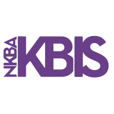 KBIS logo in bold purple letters with vertical “NKBA” text, representing the Kitchen & Bath Industry Show—one of the leading design and construction trade shows in Las Vegas showcasing innovative kitchen and bath products.