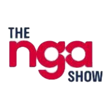 The NGA Show logo with bold red letters "nga" and black text reading "The Show," representing the National Grocers Association trade show.
