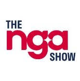 The NGA Show logo with bold red letters "nga" and black text reading "The Show," representing the National Grocers Association trade show.
