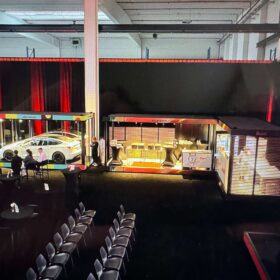 shipping containers for events