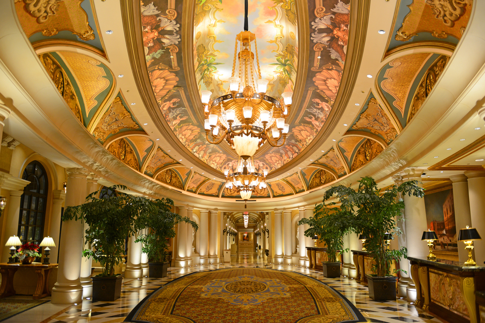 the venetian hotel and expo center in las vegas