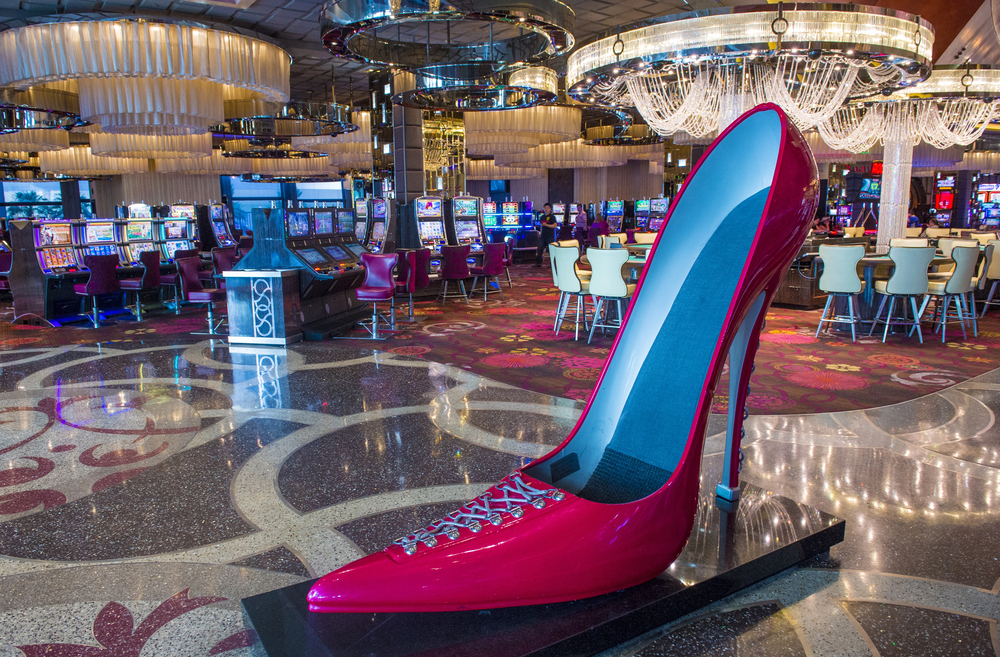 hotel interior at the cosmopolitan of las vegas