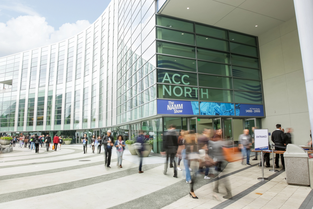 anaheim convention center is used for huge trade shows on the west coast