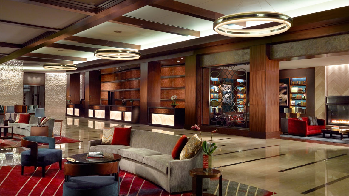 hotel lobby at omni nashville