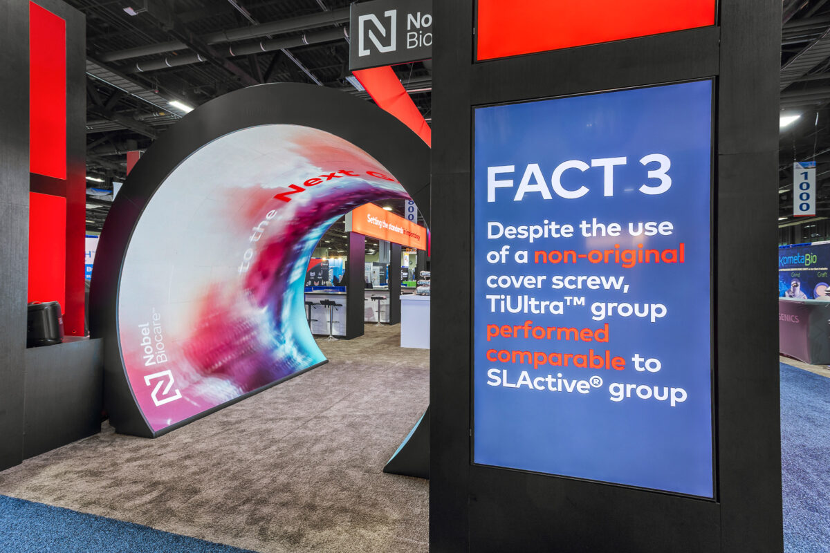 medical trade show display