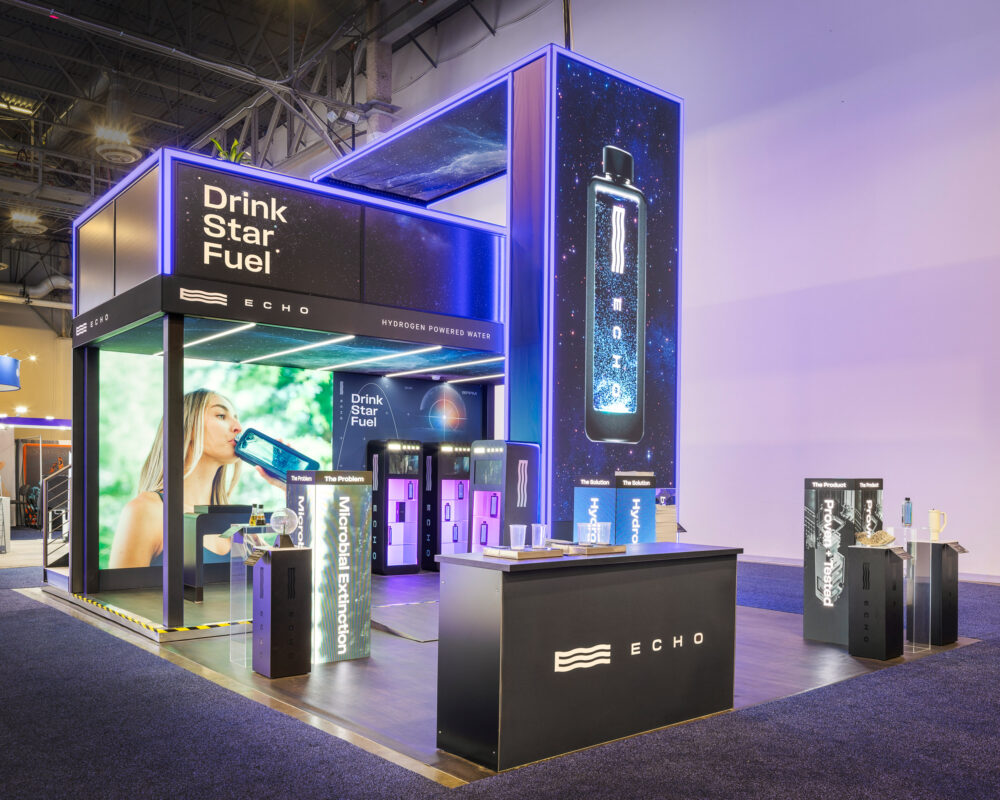 sustainable custom trade show exhibit