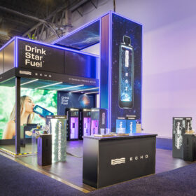 sustainable custom trade show exhibit