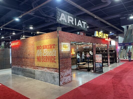 large trade show booths