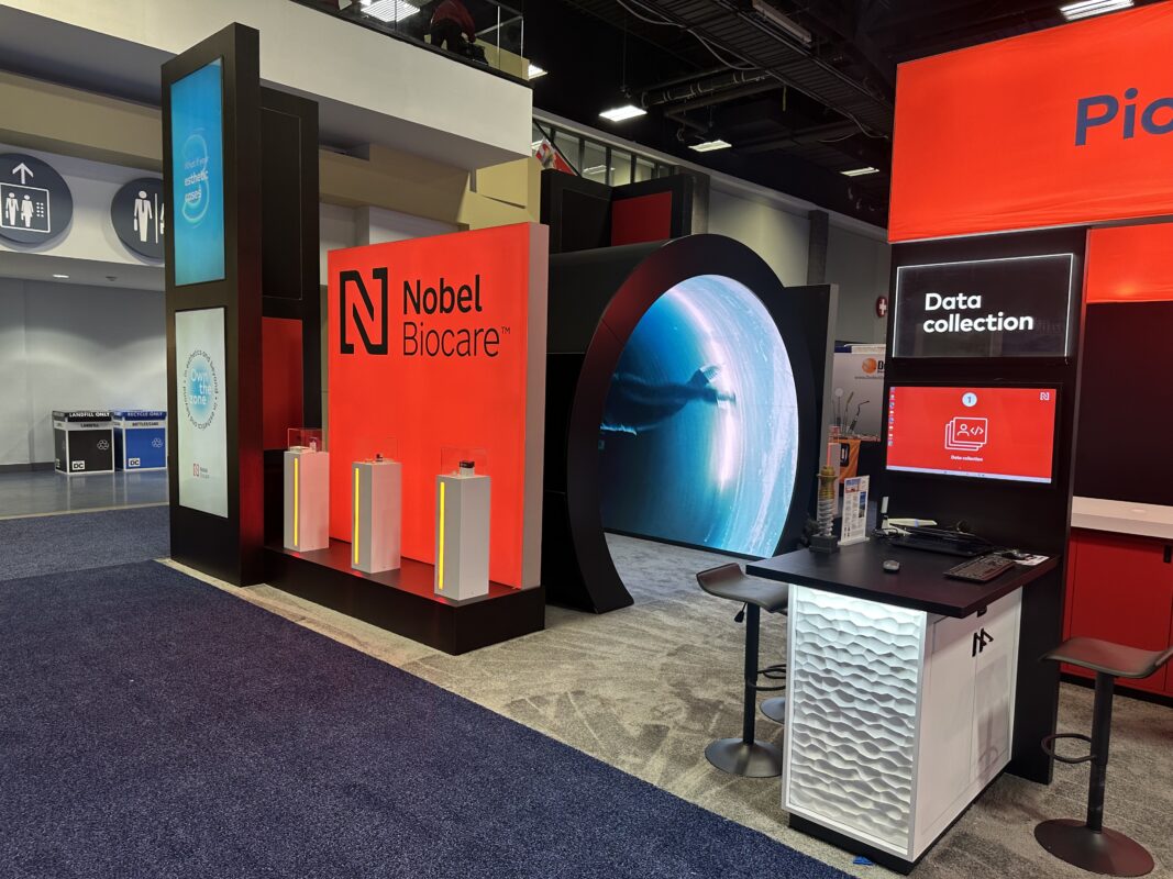 medical trade show exhibit booth