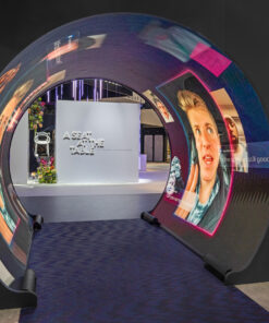 trade show booth at ahip