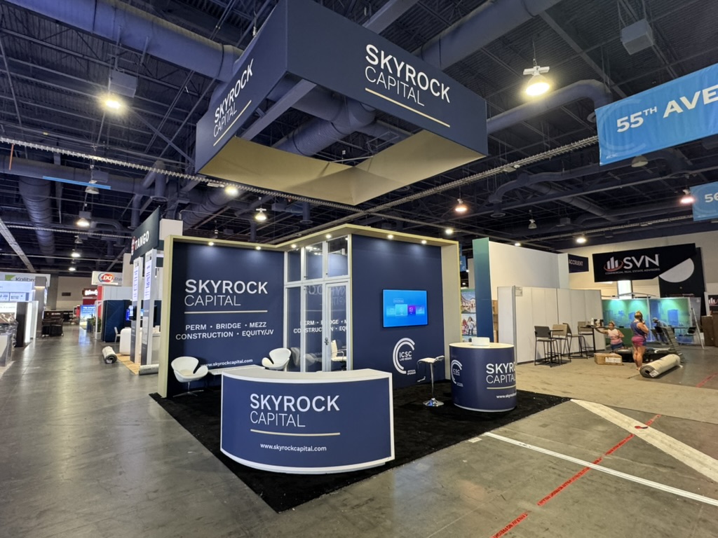 exhibit at finance and insurance trade show