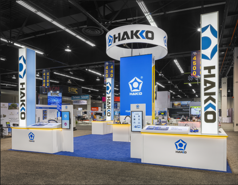 Large Booths Designed for trade show exhibits