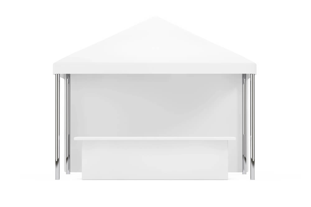 Pop-up canopy tents are one of the best types of outdoor trade show displays.