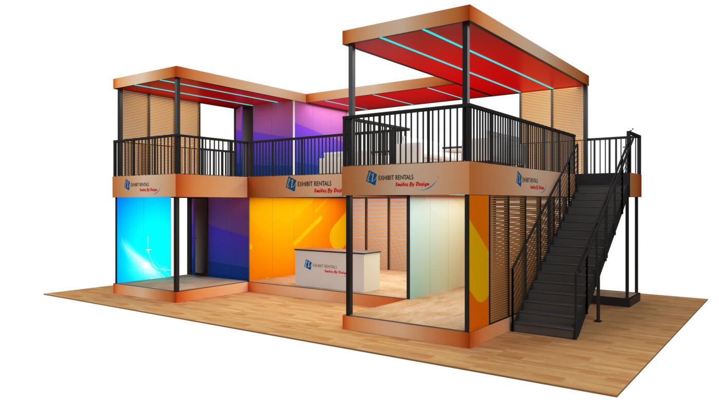 flexbox double deck exhibit