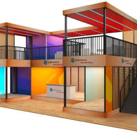 flexbox double deck exhibit