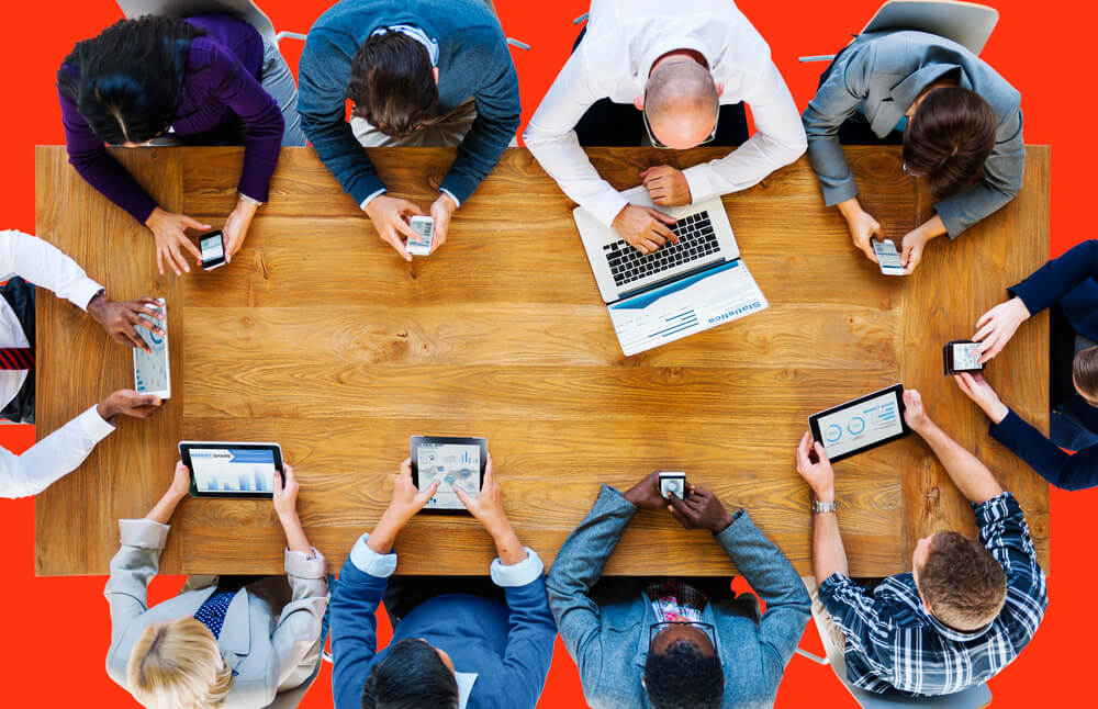 Having a trade show booth meeting room can help when scheduling at a show.