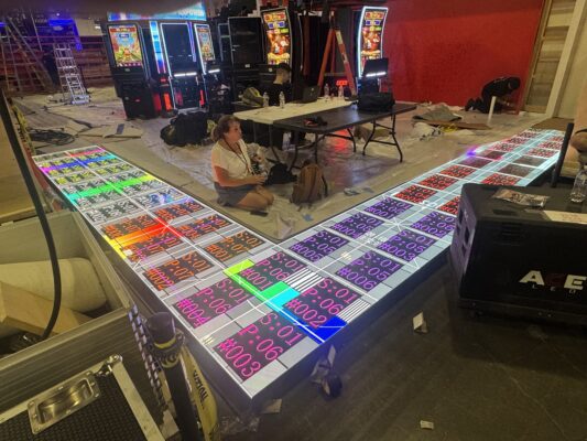 led flooring rentals