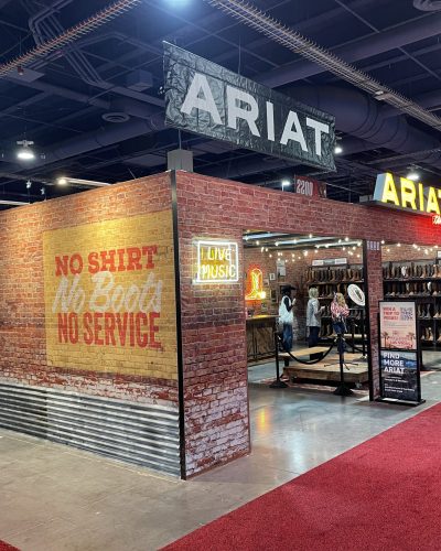 large trade show booths