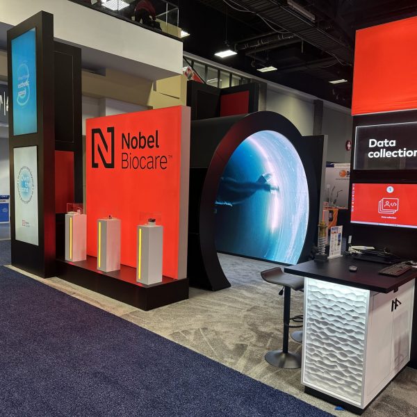medical trade show exhibit booth