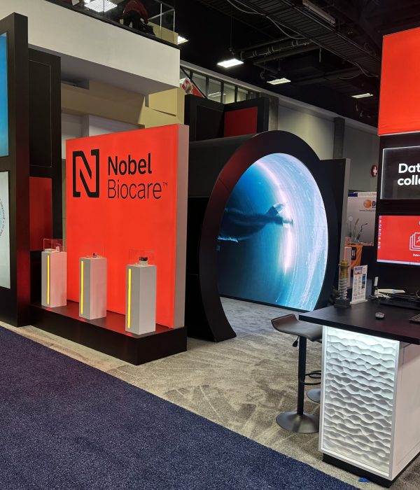 medical trade show exhibit booth