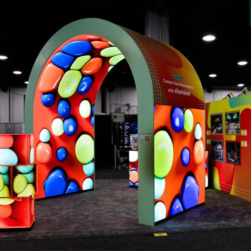 led trade show display at san diego convention center
