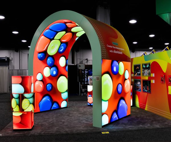 led trade show display at san diego convention center